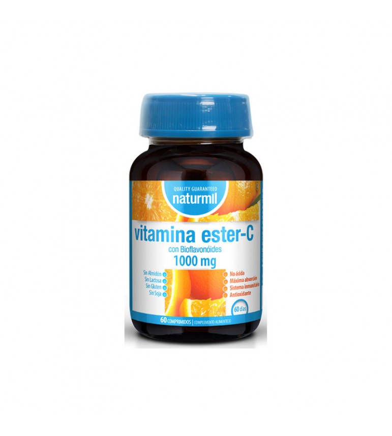 Vitamina C Ester Naturmil 60 comprimidos Dietmed