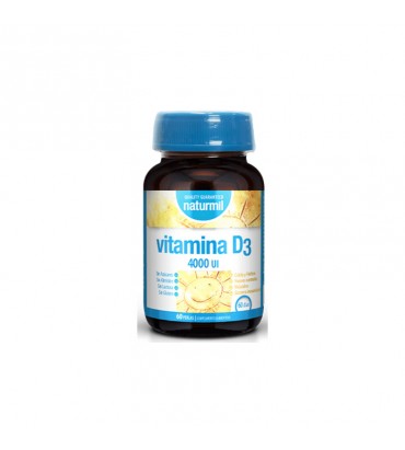 Vitamina D3 4000 U.I. Naturmil 60 perlas Dietmed