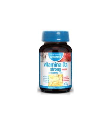 Vitamina D3 Strong 4000 UI Naturmil 90 comprimidos Dietmed