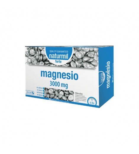 Magnesio Forte Naturmil 20 ampollas Dietmed