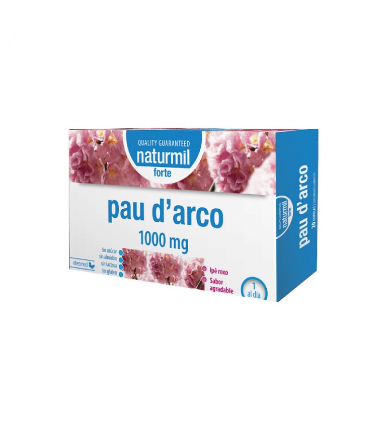 Pau D'Arco Forte Naturmil 20 ampollas Dietmed